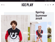 Tablet Screenshot of iceplay.com
